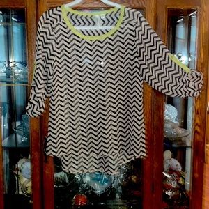 Blouse, polyester, size M